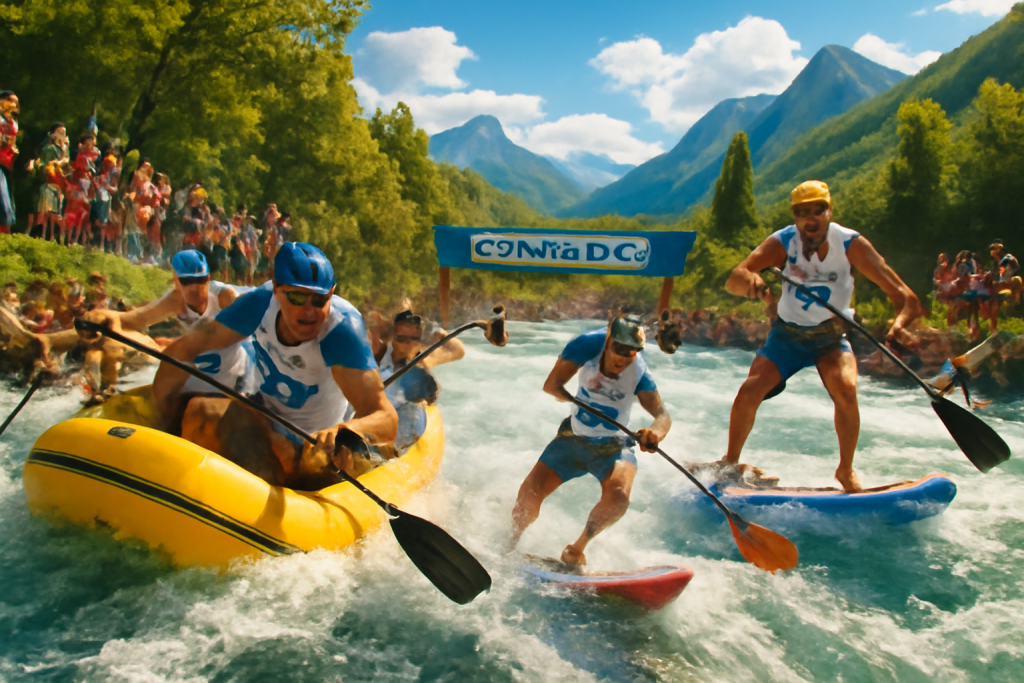découvrez l'univers palpitant des championnats mondiaux de rafting : vivez l'action, l'adrénaline et les défis des équipes internationales dans des rivières spectaculaires. plongez au cœur de l'aventure aquatique !