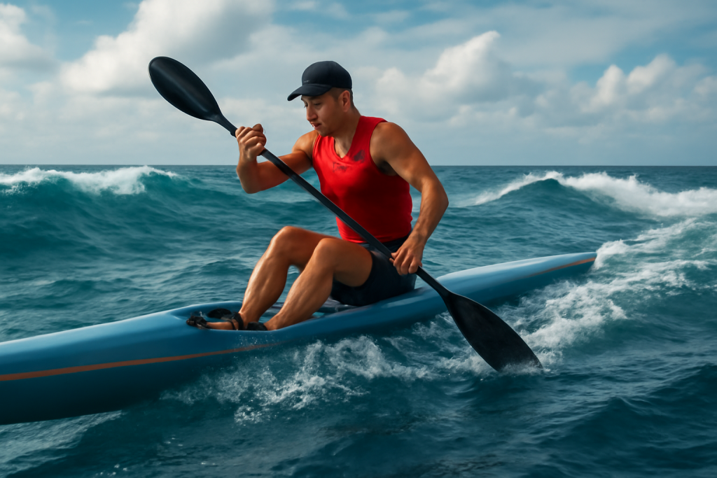 améliorez votre cardio et maîtrisez la lecture de la houle grâce à des entraînements spécifiques en surfski, pour des performances optimales sur l'eau.