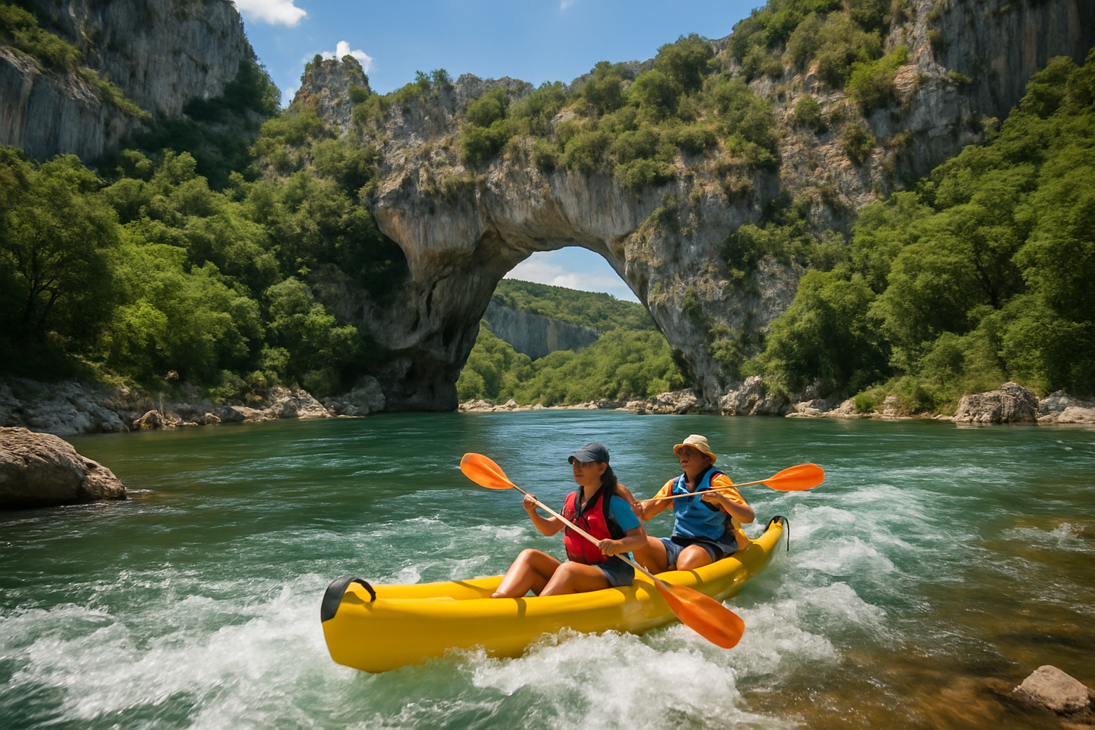 vivez une aventure inoubliable avec la descente en canoë, entre sensations fortes et immersion dans une nature préservée et authentique.