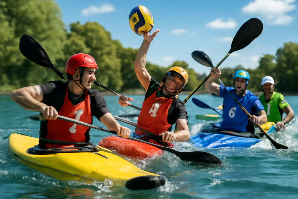 explorez notre formation complète en kayak polo et maîtrisez les techniques de ce sport passionnant. plongez dans l'aventure et vivez une expérience unique sur l'eau !