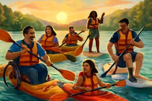 handikayak : vivez une expérience nautique inclusive et accessible à tous, sans barrières. découvrez le kayak adapté pour profiter pleinement de la nature et du plaisir sur l'eau.