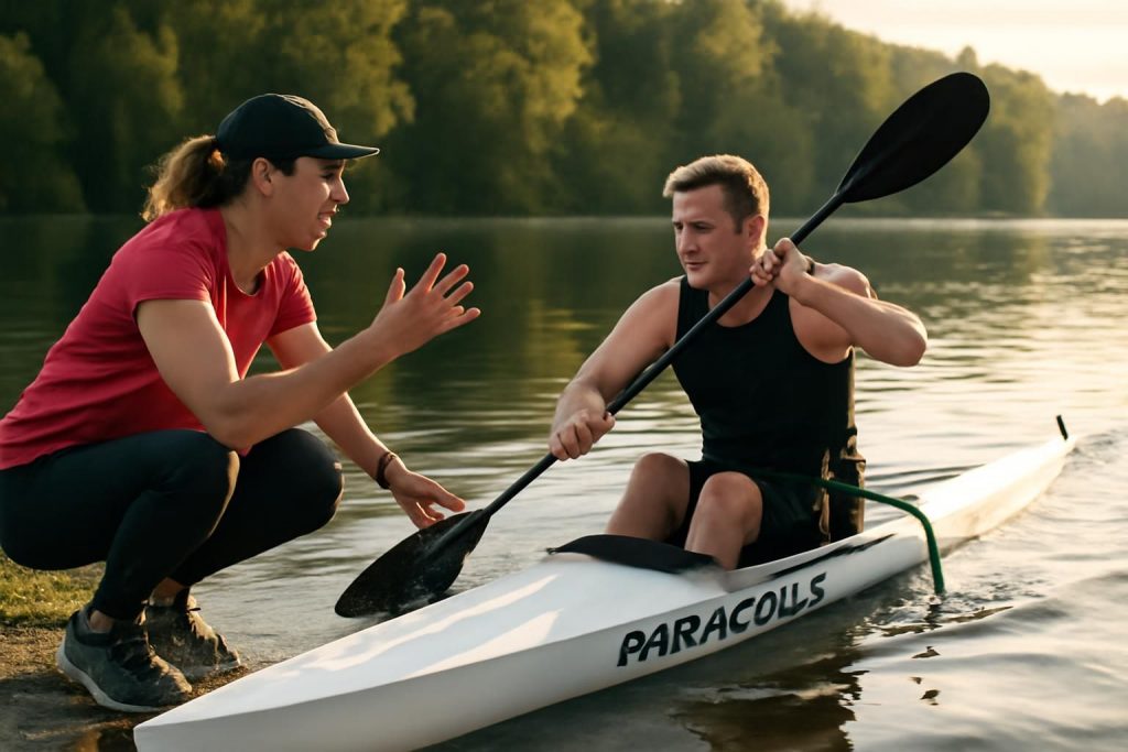 découvrez l'histoire inspirante d'anouk, entraîneure passionnée de para-canoë, et sa vision unique pour guider les athlètes vers l'excellence.