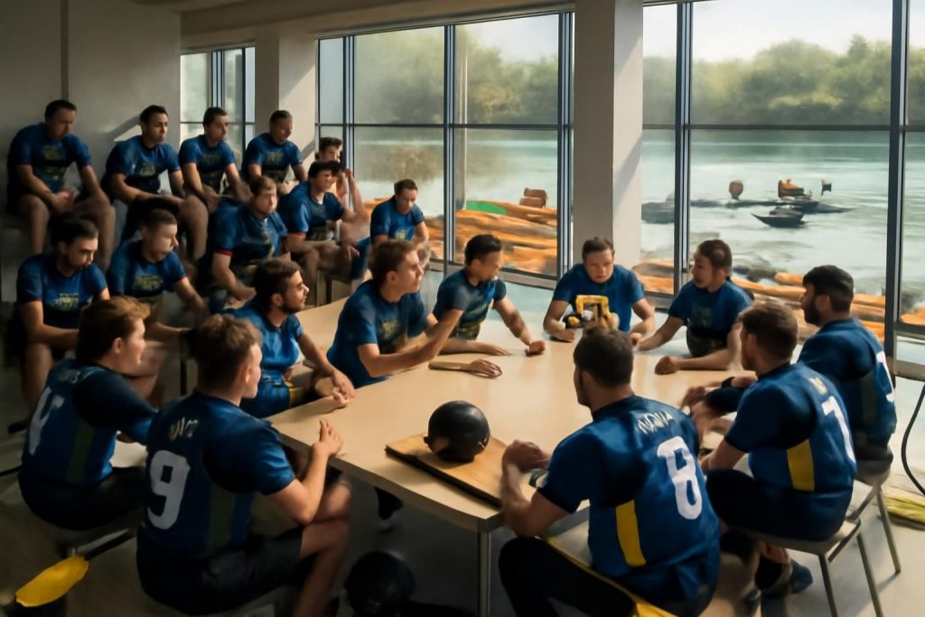 découvrez l'assemblée officielle du championnat de france de kayak polo, un événement incontournable rassemblant les meilleurs athlètes et passionnés de ce sport dynamique.